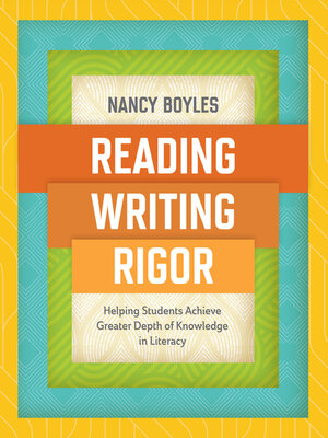cover image of Reading, Writing, and Rigor
